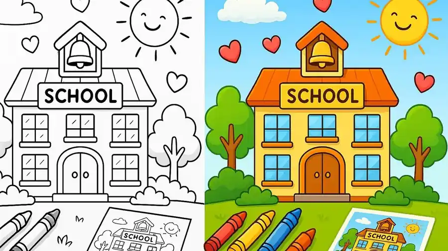 Building Coloring Pages featured image