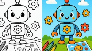 Gear Coloring Pages featured image