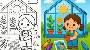 Greenhouse Effects Coloring Pages featured image