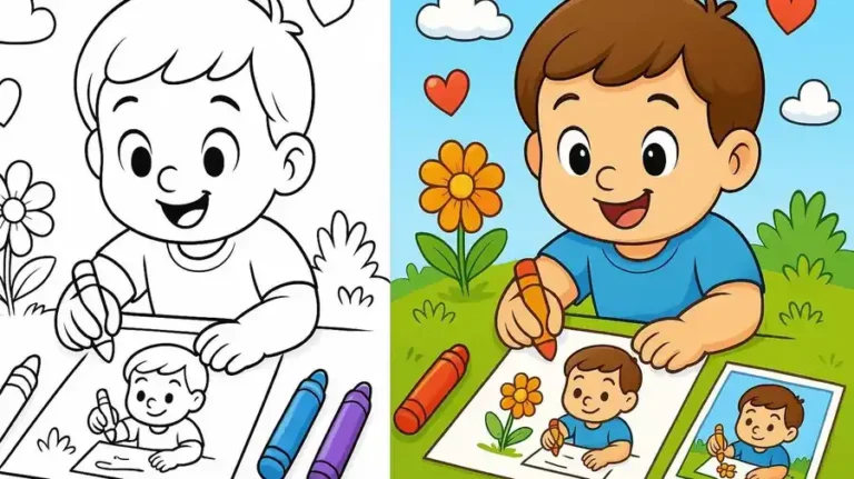 Human Body Coloring Pages featured image