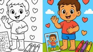 Human Body Parts Coloring Pages featured image