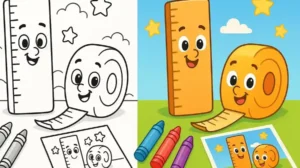 Measure Tools Coloring Pages featured image