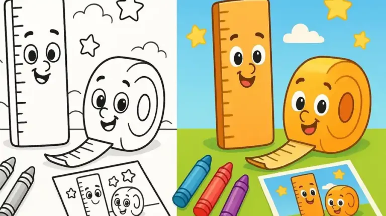 Measure Tools Coloring Pages featured image