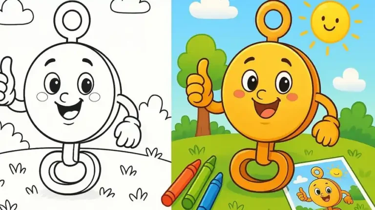 Pulley Coloring Pages featured image
