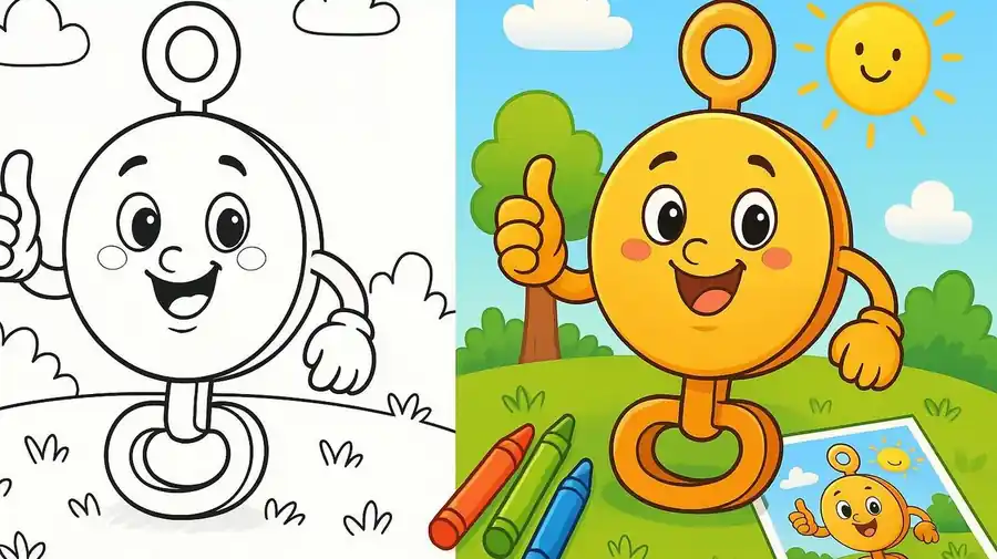 Pulley Coloring Pages featured image