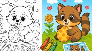 Reverse Animal Coloring Pages featured image