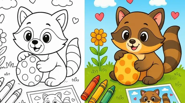 Reverse Animal Coloring Pages featured image