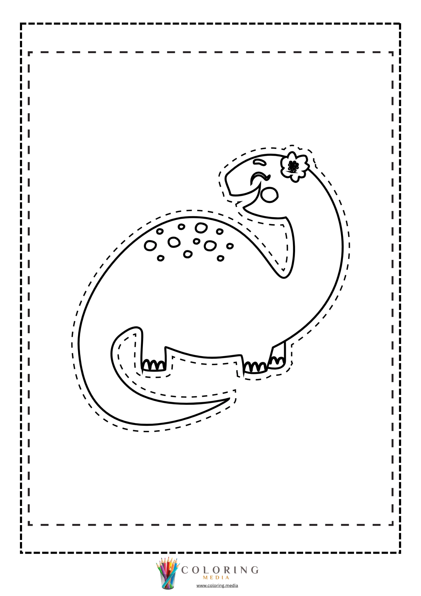 T-rex dinosaur stomping forward