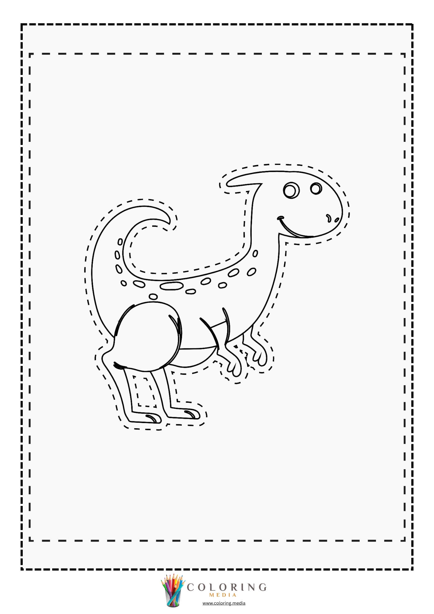 Triceratops with three horns