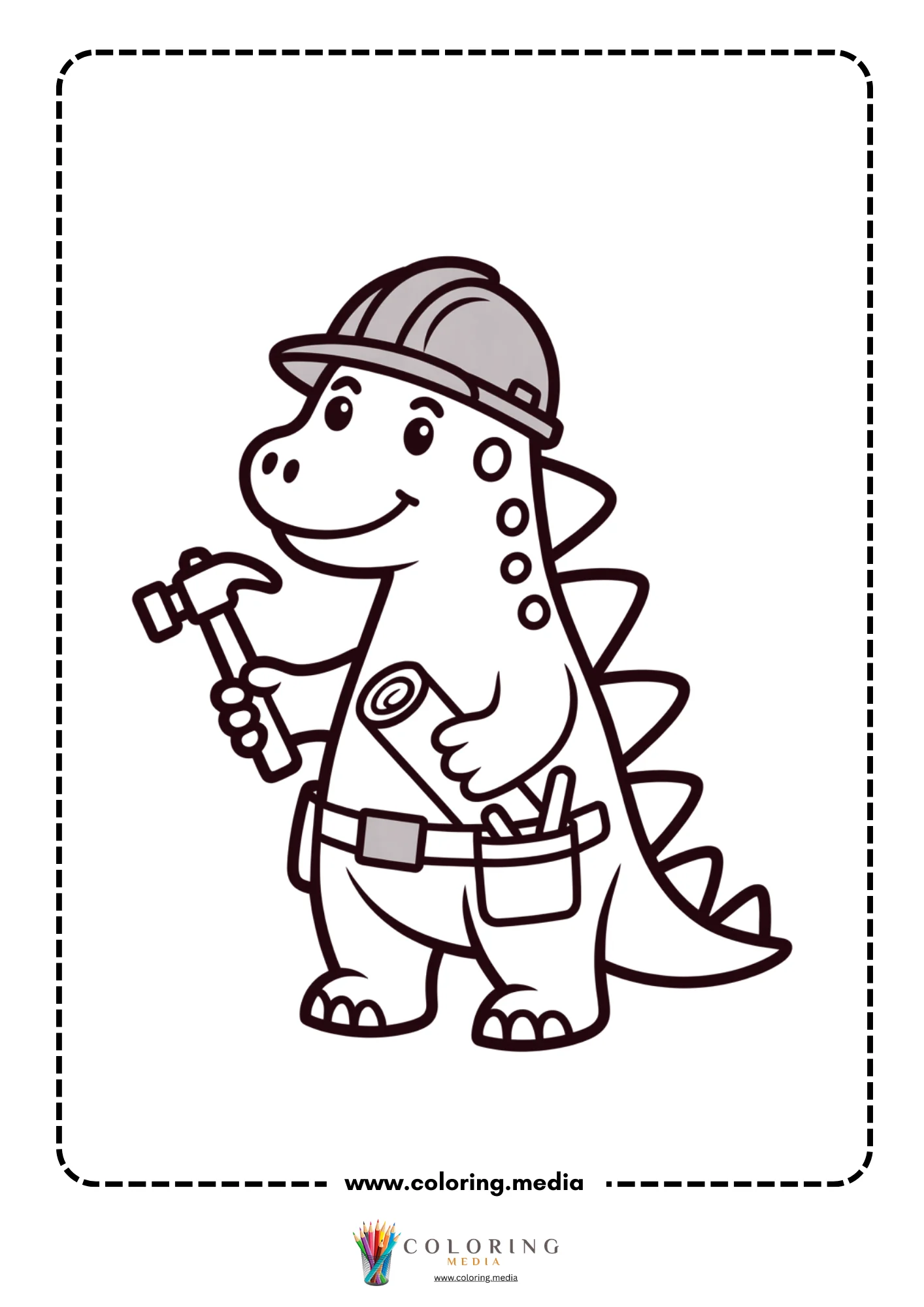 Stegosaurus with star decorations