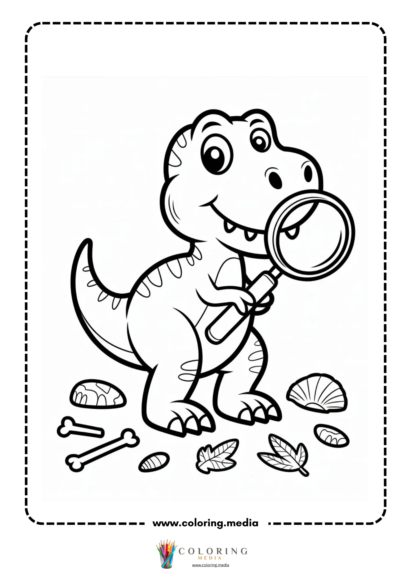 T-rex roaring with jaws wide open
