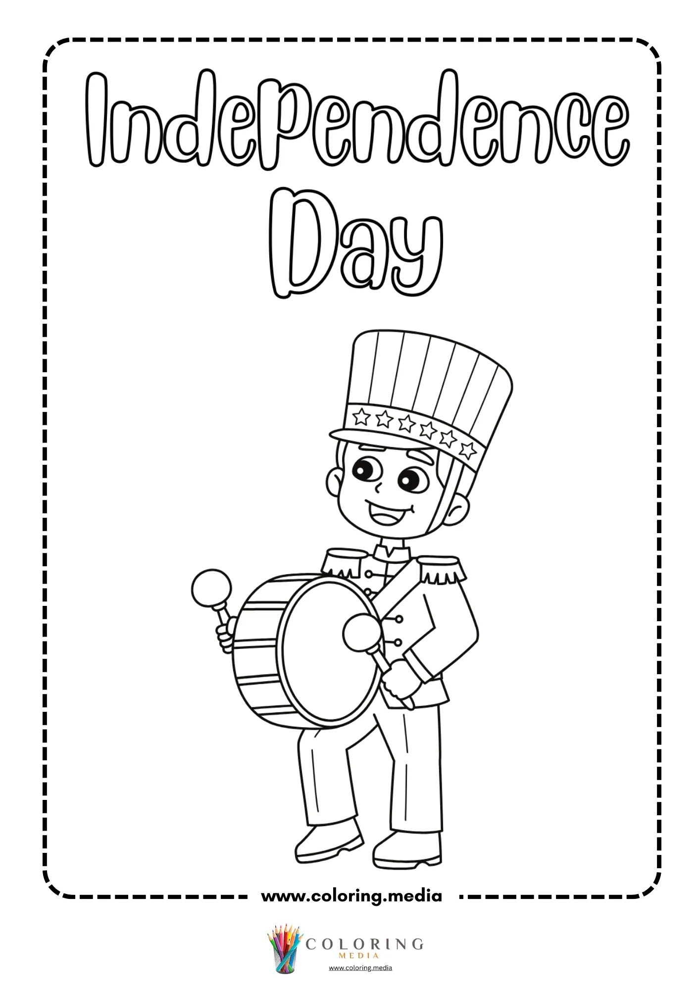 Independence Day drummer boy