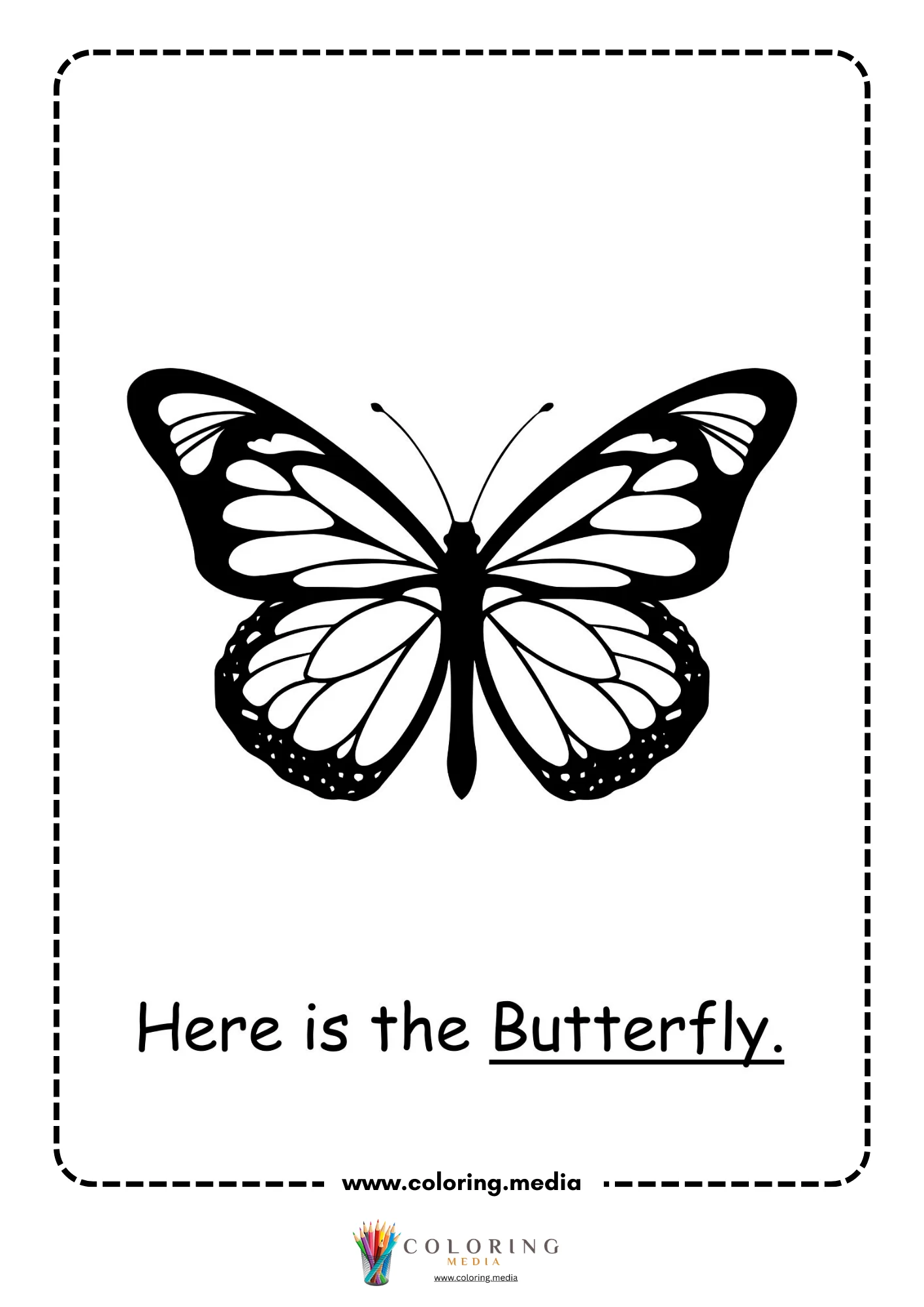 Here is the butterfly worksheet