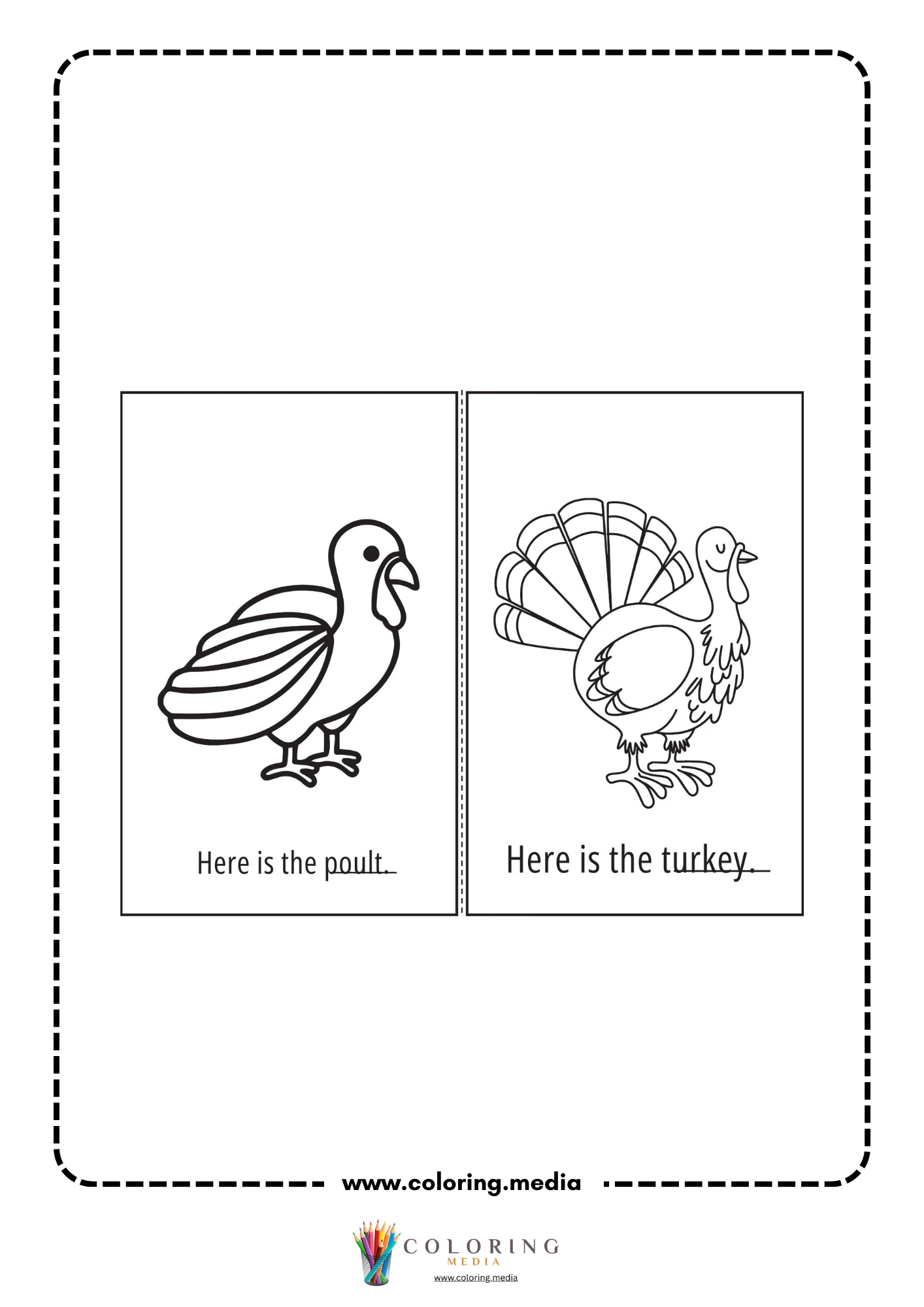 Here is the poult worksheet