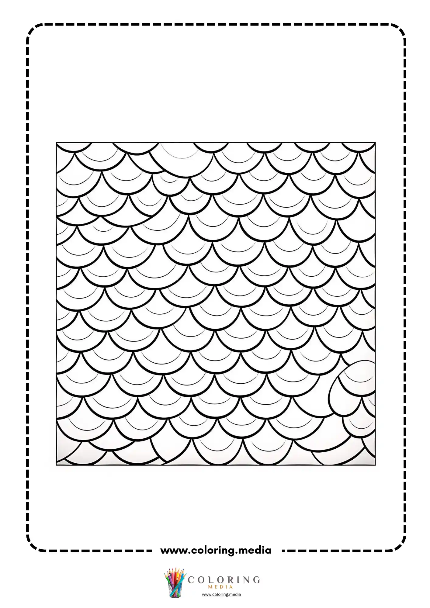 Easy diamond gem outline coloring page