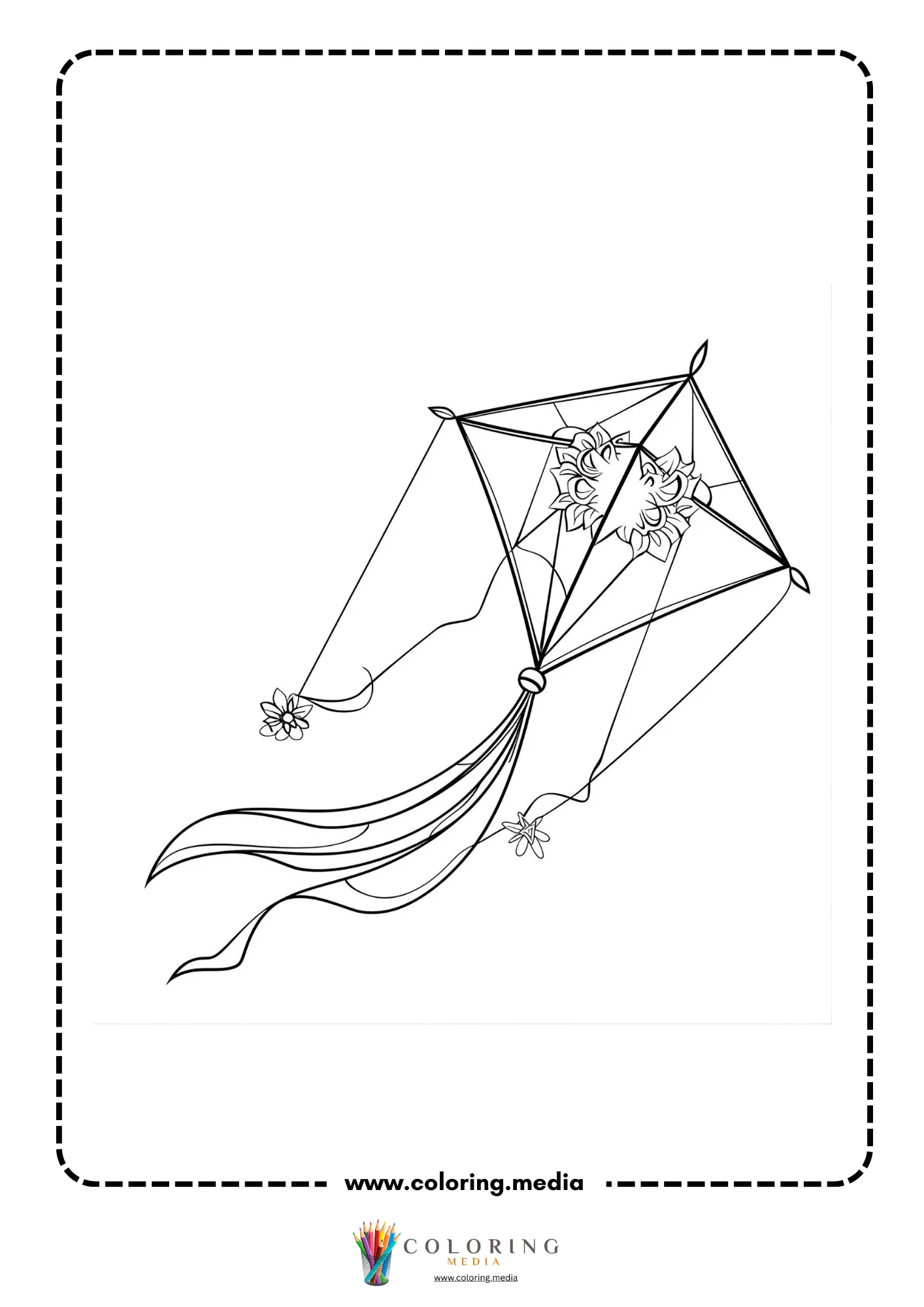 Easy abstract geometric pattern coloring page page 21