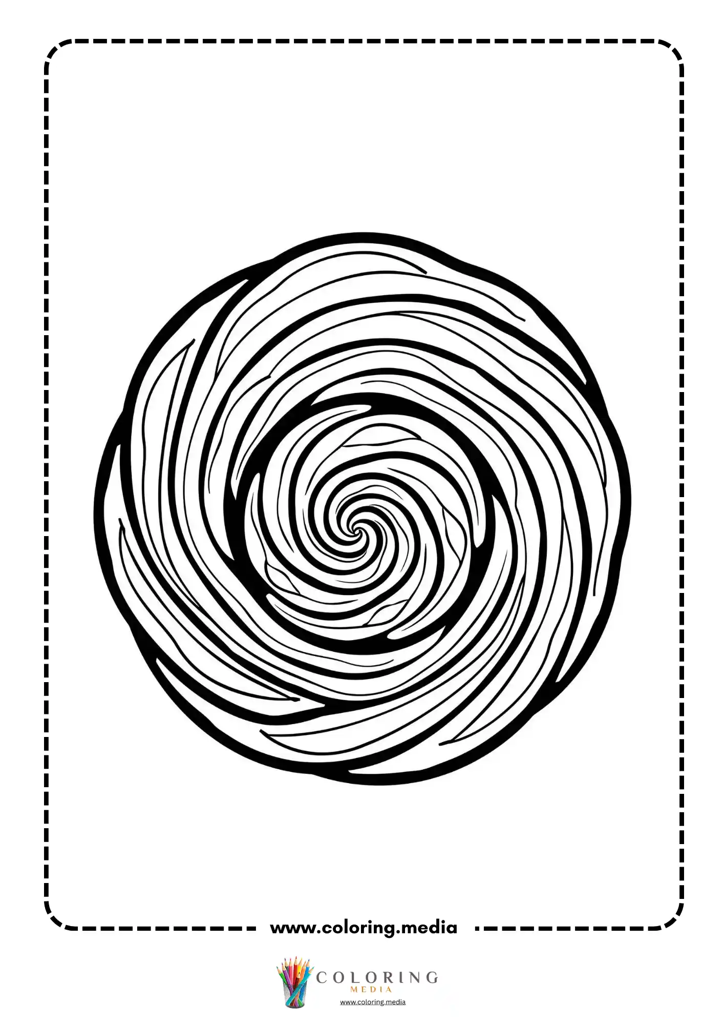Easy abstract geometric pattern coloring page page 34