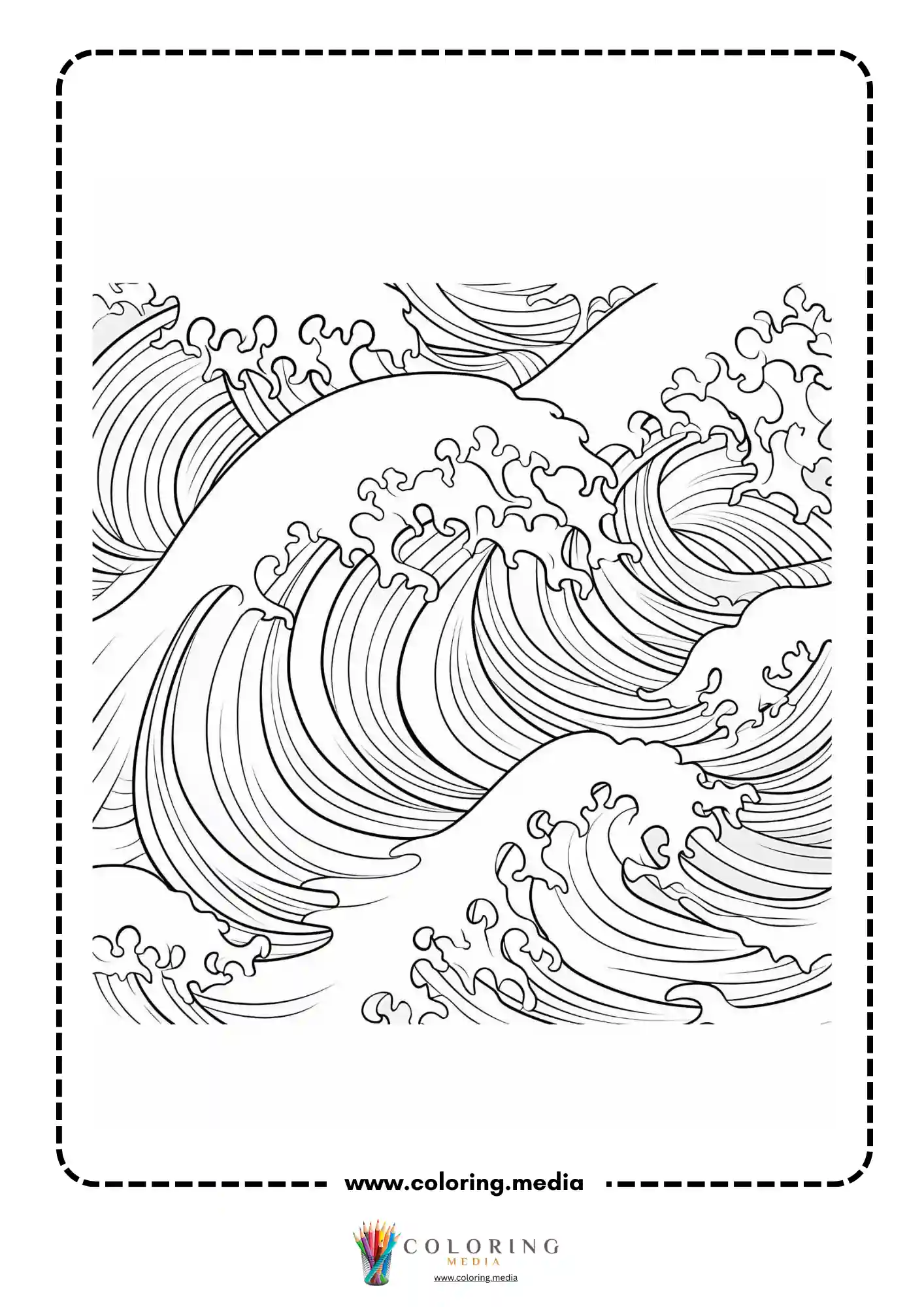 Easy abstract geometric pattern coloring page page 44