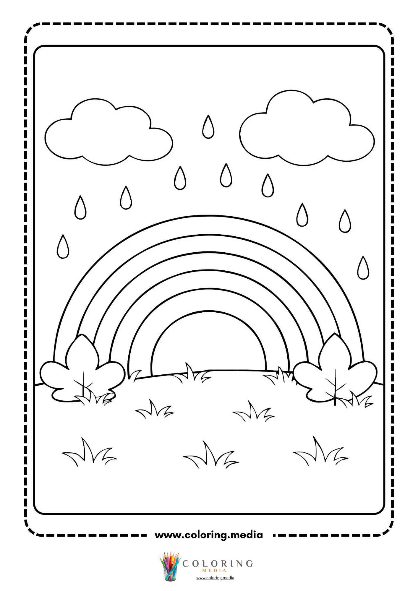 Rainbow after the rain