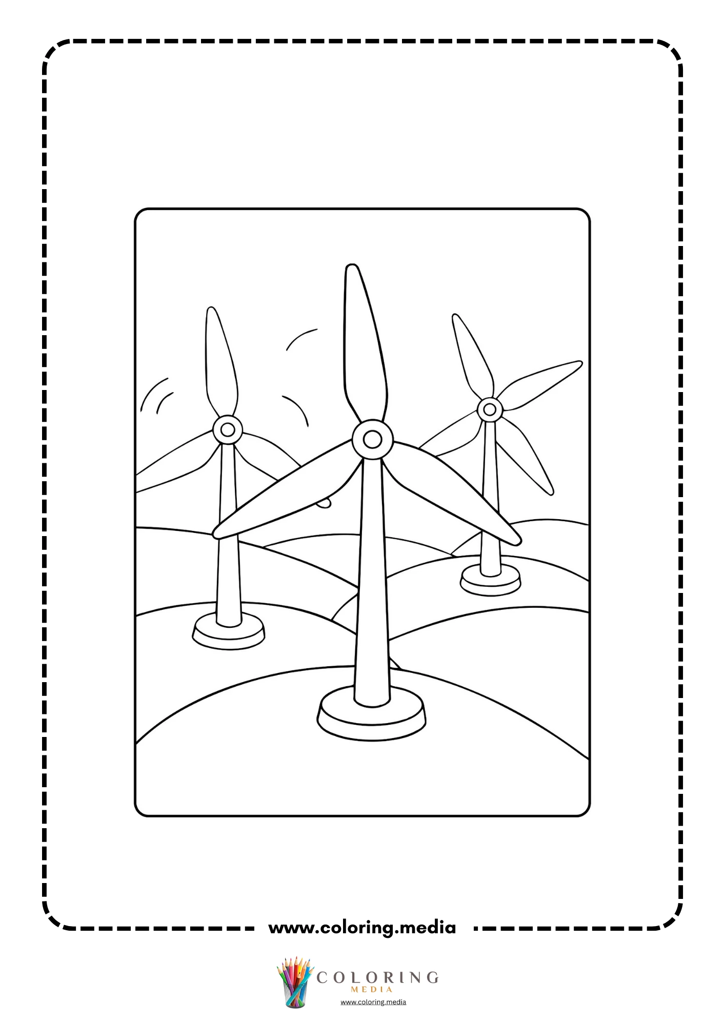 Greenhouse effects coloring page with heat arrows and globe