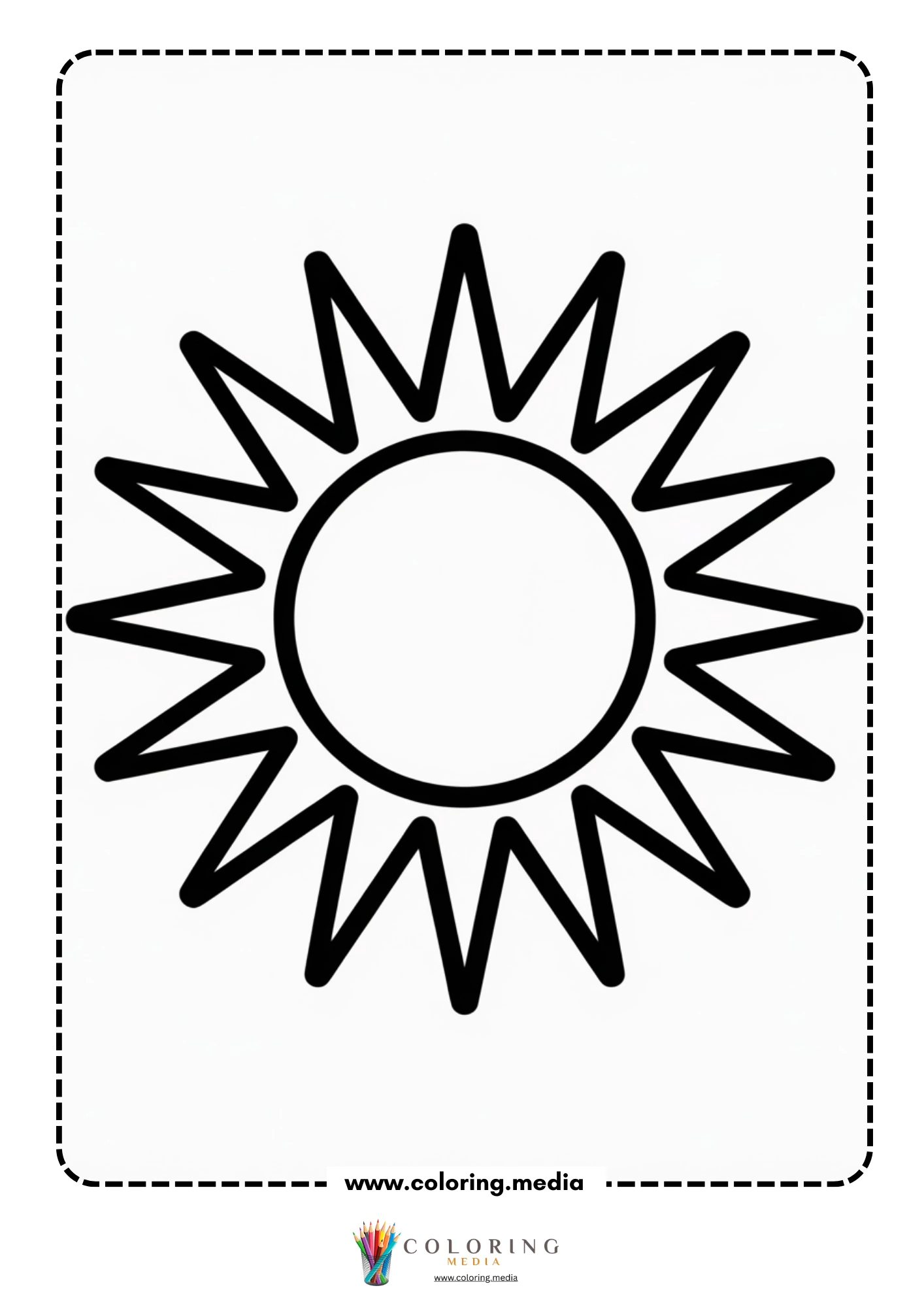 Sunny weather icon
