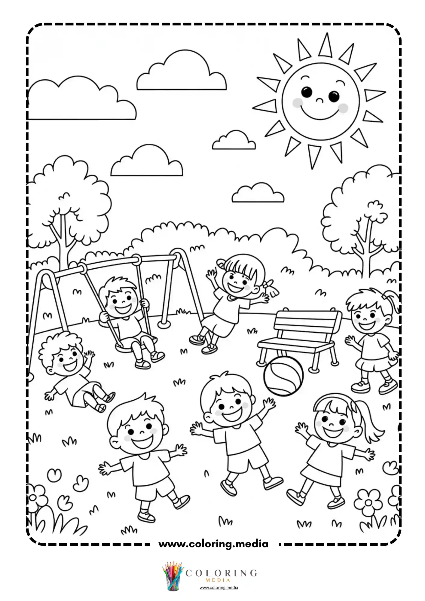 Sunny day at the park