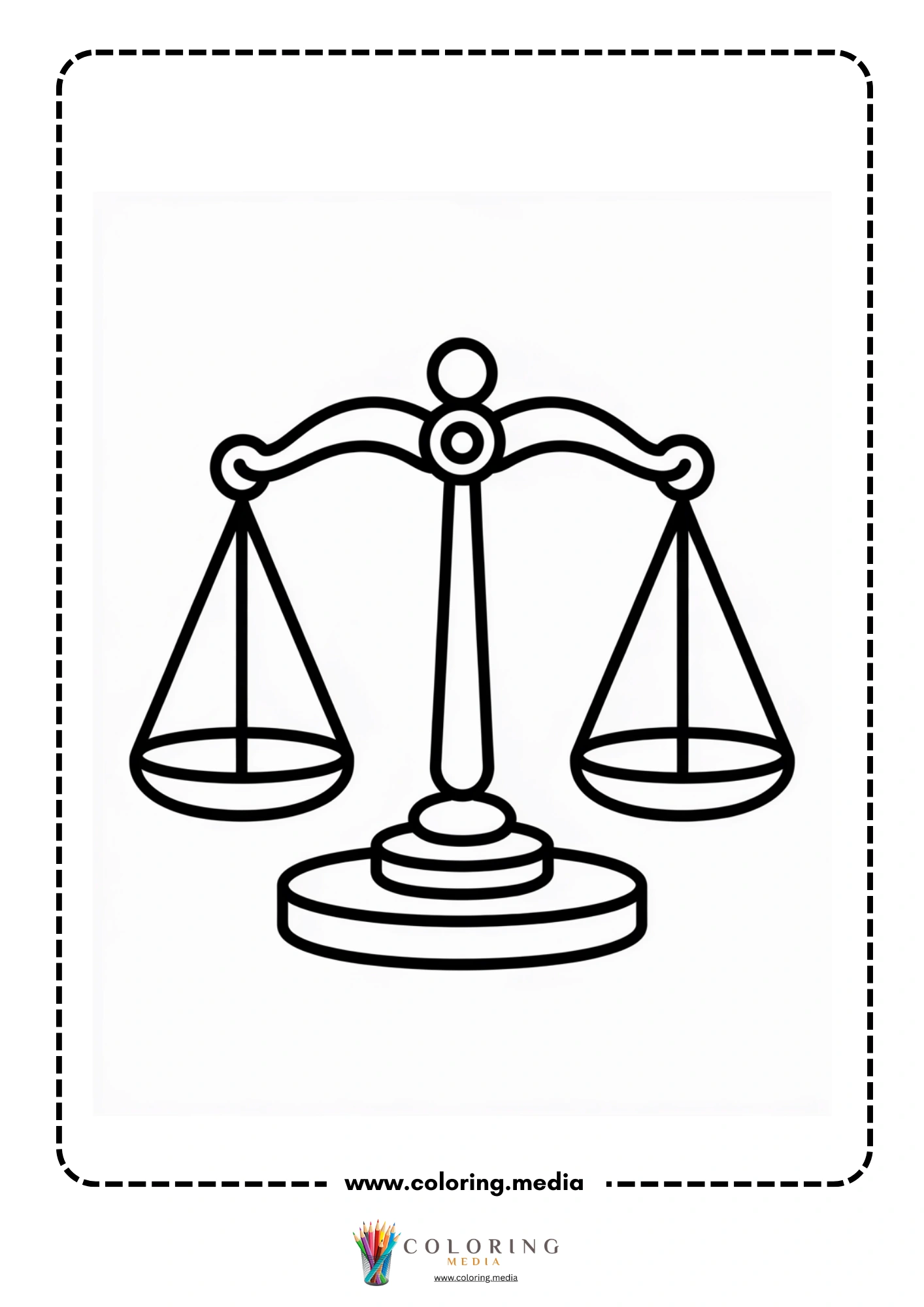 Measure tools coloring page with protractor and ruler